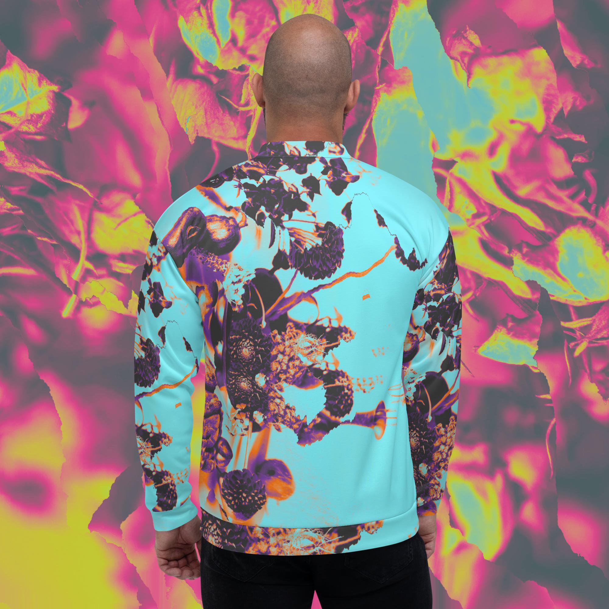 Spring is Near - Floral Bomber Jacket – Public Domain